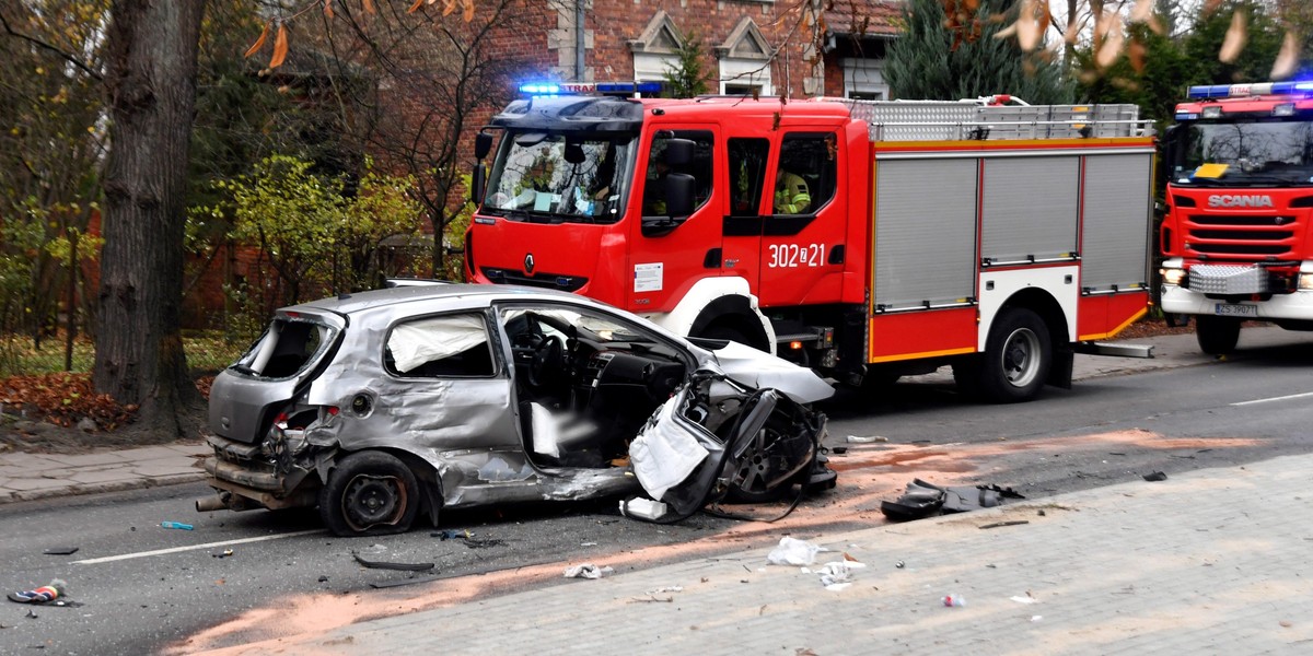 Śmiertelny wypadek pod Szczecinem. Sprawca próbował uciekać przed policją