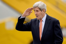 Kerry arrives for International Talks on Syria conflict