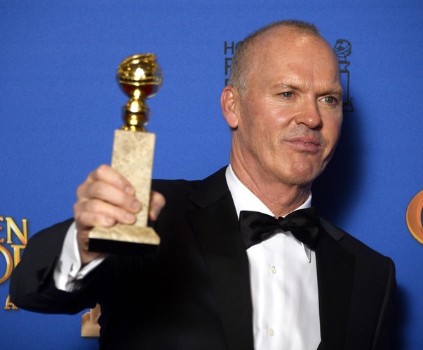 Najlepszy aktor w komedii lub musicalu:<br>Michael Keaton – 'Birdman, czyli nieoczekiwane pożytki z niewiedzy'