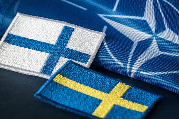 Flagi NATO, Szwecji i Finlandii