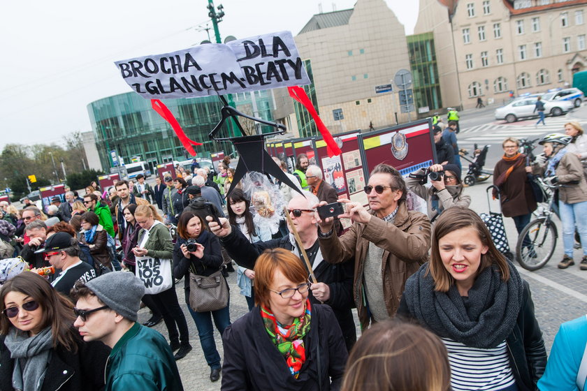 Manifestacja przeciwko zaostrzeniu ustawy antyaborcyjnej