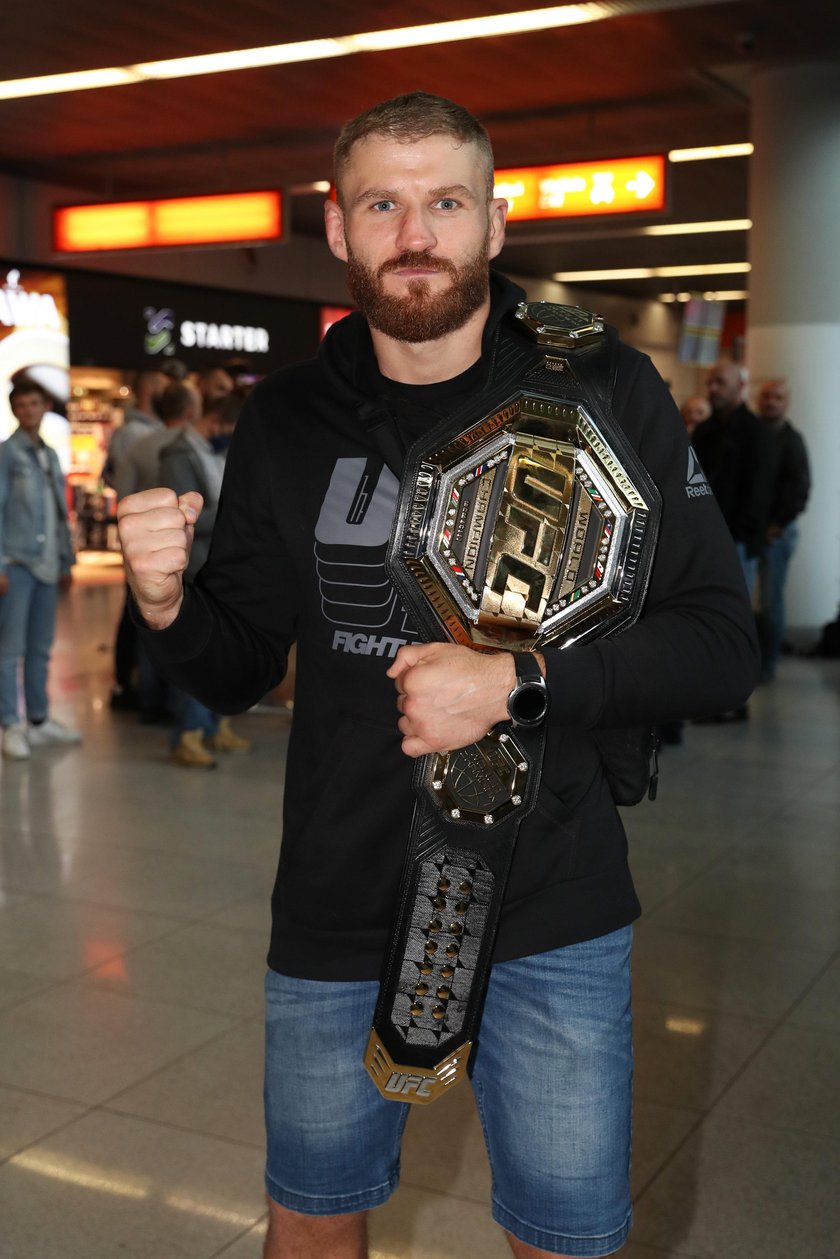 MMA. UFC 253. Jan Blachowicz. Przylot do Polski. 28.09.2020