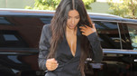 Kim Kardashian cała na czarno