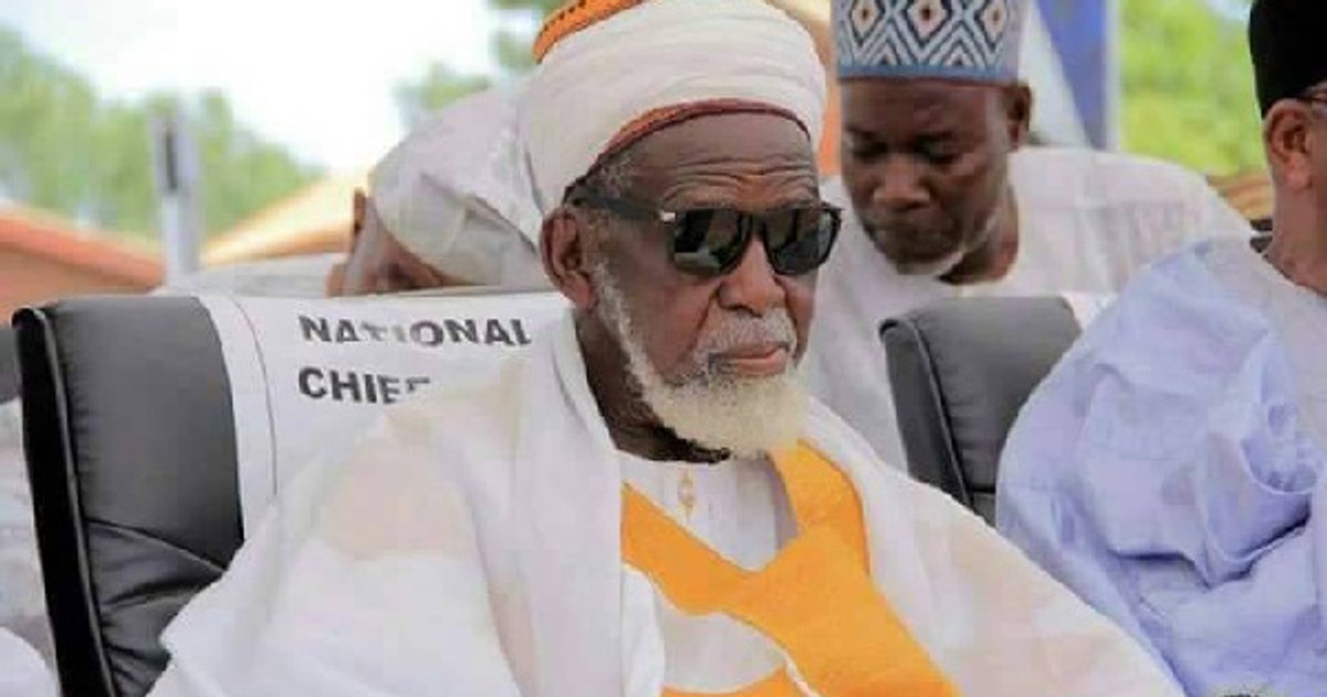 National Chief Imam announces indefinite suspension of his personal