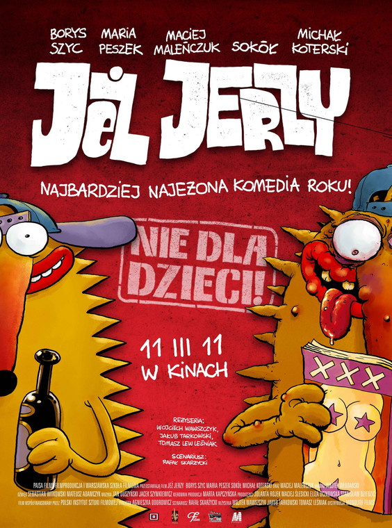 "Jeż Jerzy" - plakat do filmu