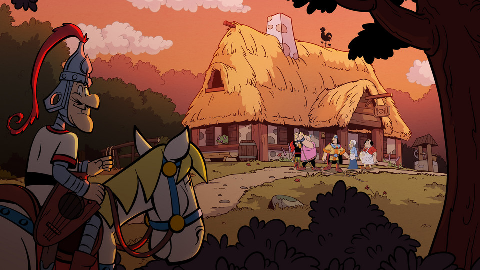 "Kajko i Kokosz" - kadr z serialu