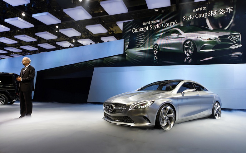 Mercedes CLA: czterodrzwiowe coupe