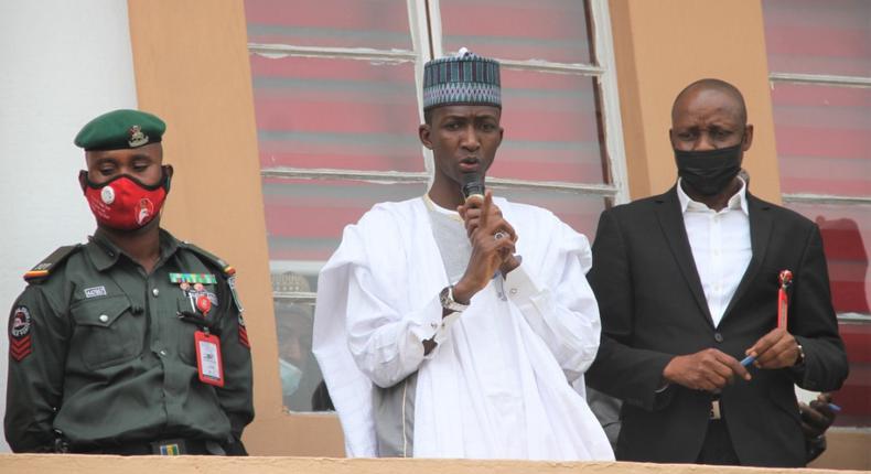 The EFCC, led by Abdulrasheed Bawa (middle), says Nigerians should be more careful with their investment decisions [EFCC]