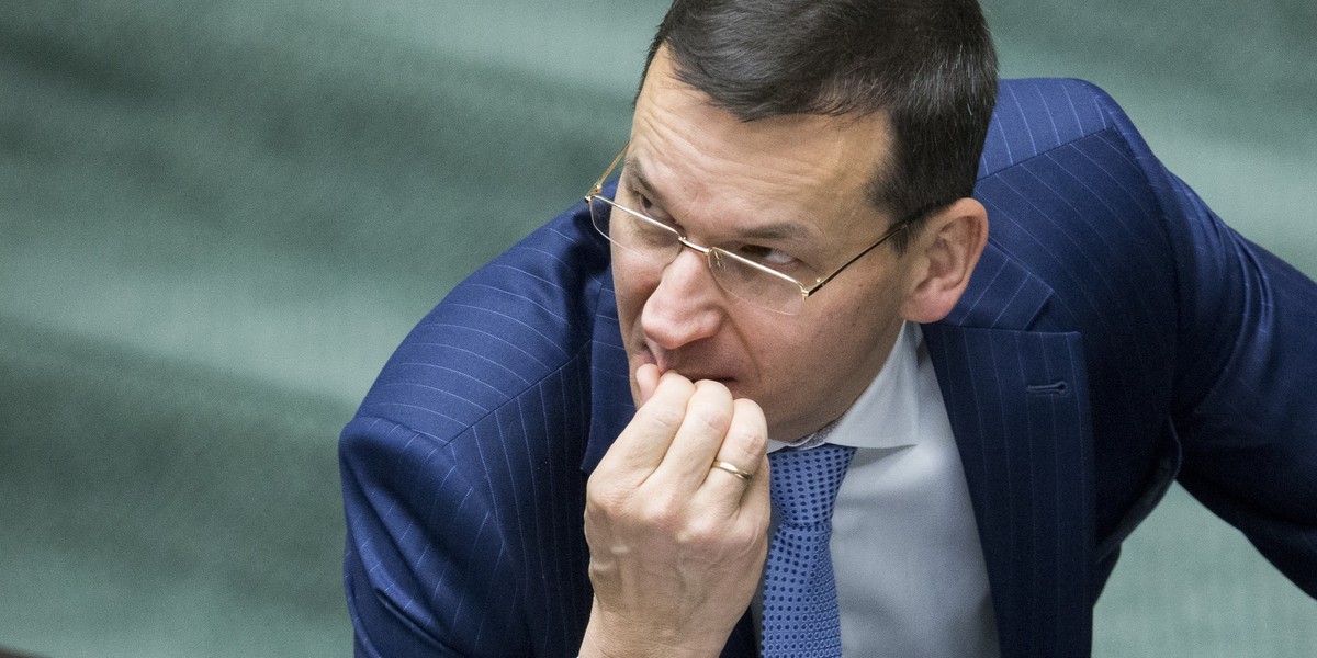 Wicepremier Mateusz Morawiecki kieruje resortem finansów od września 2016 r.