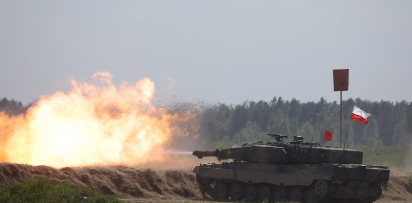 Polskie czołgi szturmowały na Mazurach. Wielki pokaz sprawności sojuszniczych wojsk