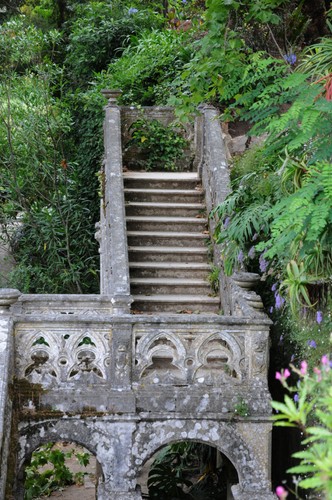 Zakamarki w Parku Monserrate