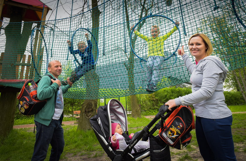 Siłownia i park linowy w Bytomiu