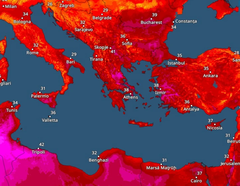 U Knjaževcu toplije nego u Kairu