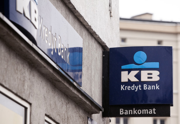 Logo Kredyt Banku, fot. Bartek Sadowski/Bloomberg