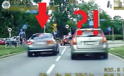 24-latek z Ukrainy szalał BMW we Wrocławiu. Policja ujawniła nagranie