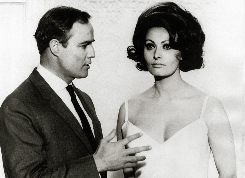 Sophia Loren i Marlon Brando