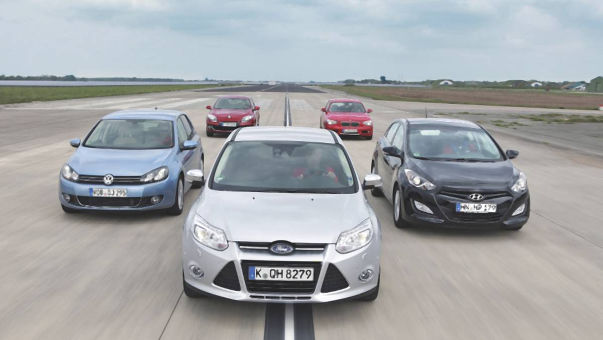 Golf kontra Renault Megane, BMW 116i, Hyundai i30 i Ford Focus: czy Volkswagen nadal jest niepokonany