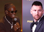 Rema snubs Messi at Ballon d'Or ceremony