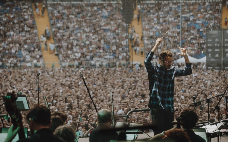 Stadion Śląski, koncert SMOLIK x MIUOSH x JIMEK x NOSPR fot.Damian Kramski