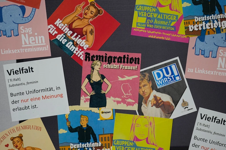 Promo materijal na osnivanju omladinske organizacije AfD-a u Gisenu, Nemačka, 29. novembra