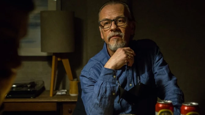 Laušević kao Ilija u "Državnom službeniku" 