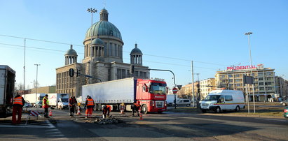 Remont na Rondzie Solidarności. Będą utrudnienia