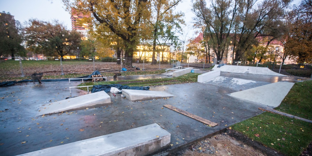 Skatepark już otwarty