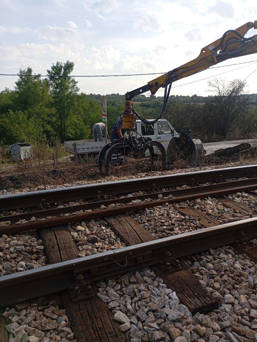 pruga Ralja – Sopot Kosmajski radovi