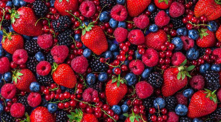 A bogyós gyümölcsök megszépítik a bőrünket Fotó: Getty Images