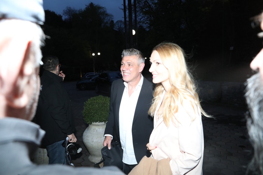 Savo Milošević sa partnerkom