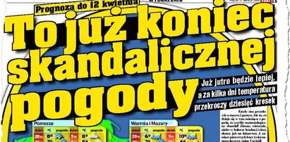 Koniec skandalicznej pogody