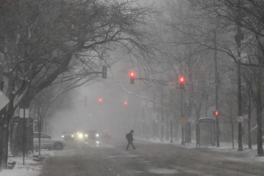 Sneg u Čikagu 29. novembra