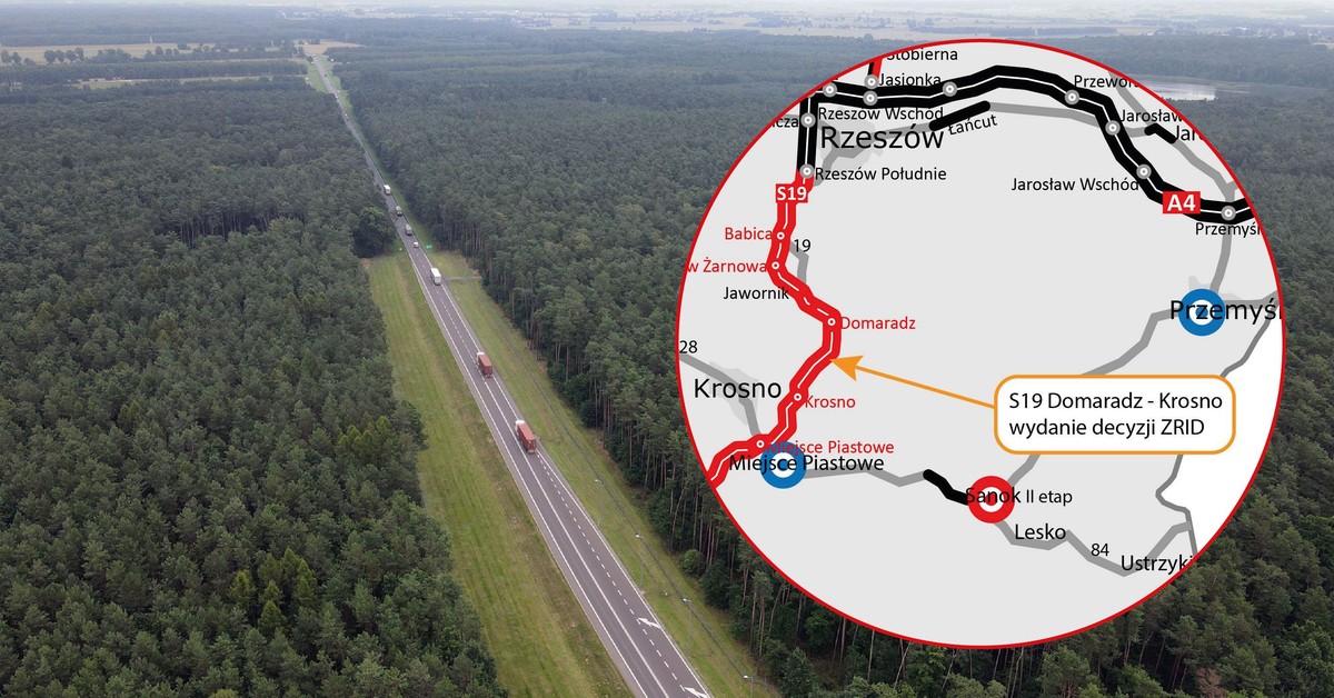 Via Carpatia z kolejnym odcinkiem. Rusza budowa S19 na Podkarpaciu. Jest ważna decyzja [WIZUALIZACJA]