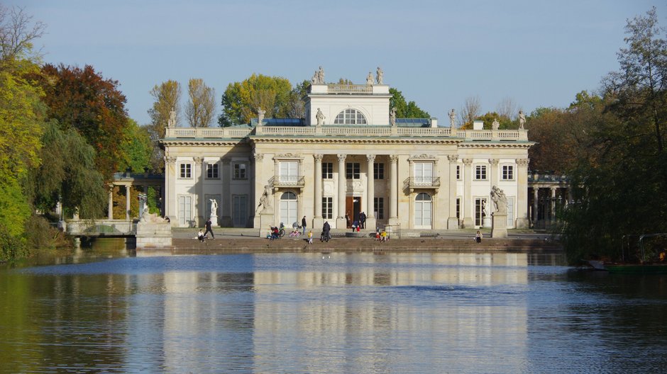 Łazienki Królewskie w Warszawie