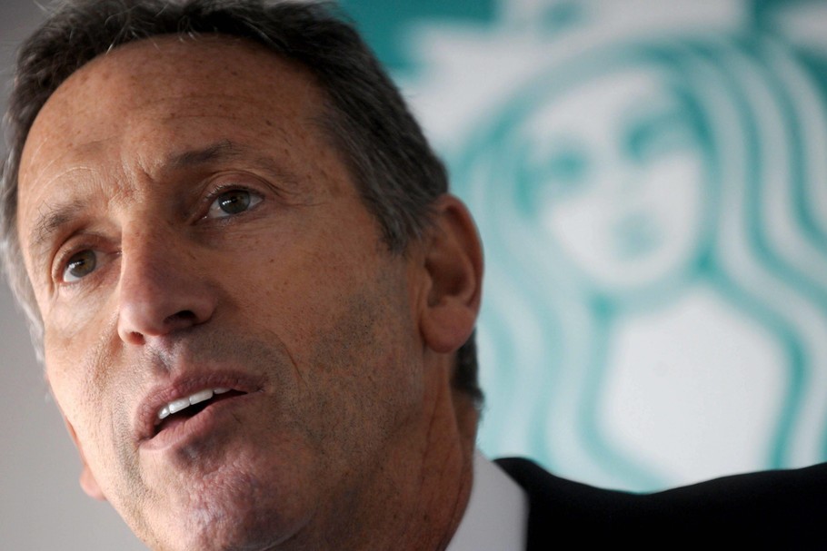 Howard Schultz, CEO of Starbucks