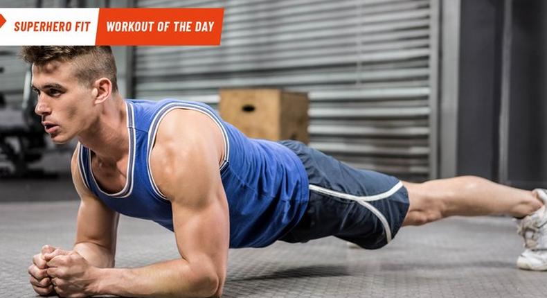 Get superhero ripped with this core-smashing exercise