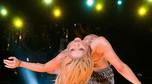 3. Shakira podczas koncertu w Barcelonie w 2011 roku