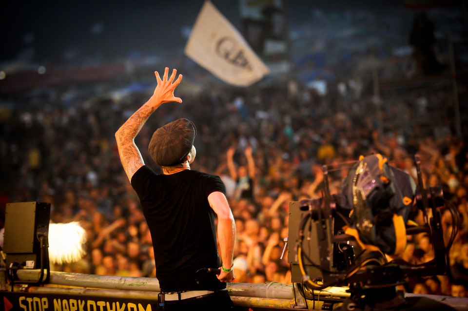 Donots na Przystanku Woodstock 2011 (fot. Artur Rawicz/wosp.org.pl )