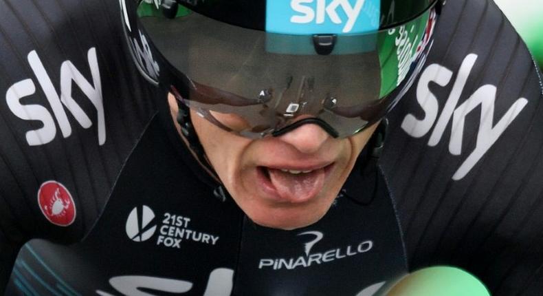 Race leader Chris Froome says the prospect of crosswinds has got everyone jittery