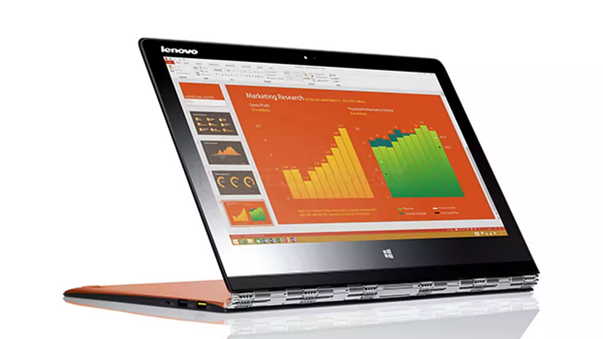 Lenovo Yoga 3 Pro: W jaki sposób opracowano oryginalny zawias i jak testowano laptop?