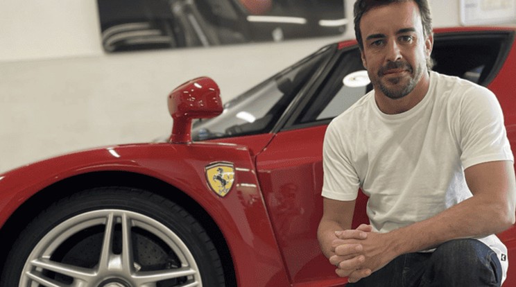 Alonso egy Ferrari Enzót kínál eladásra / Fotó: Monaco Car Auctions