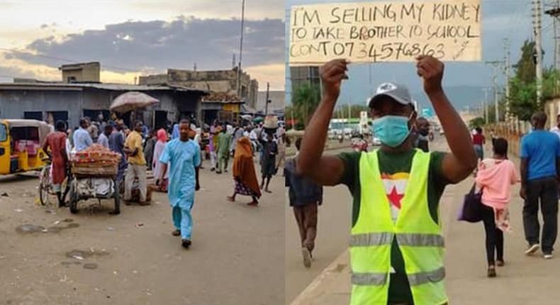 Man advertises the sale of his “kidney to send brother to school