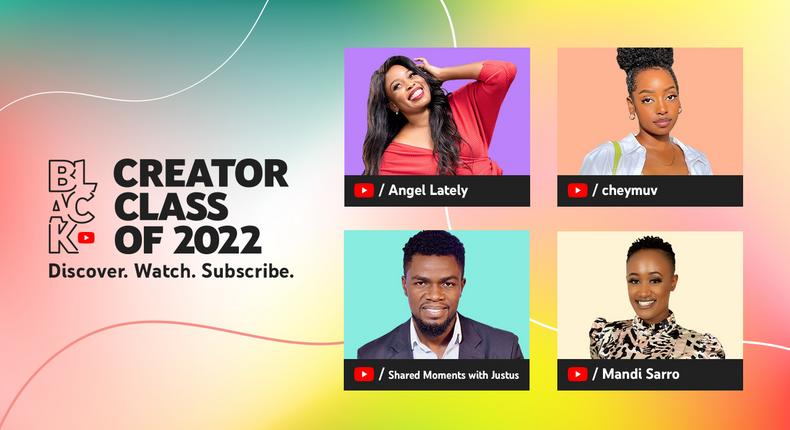 List of 4 Kenyans set to benefit from YouTube BlackVoices Fund 