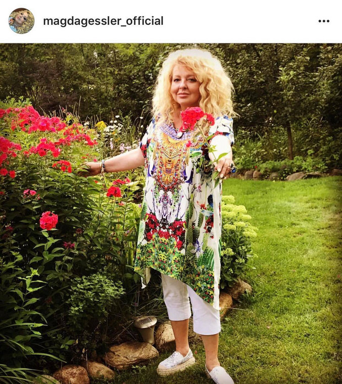 Magda Gessler na Instagramie