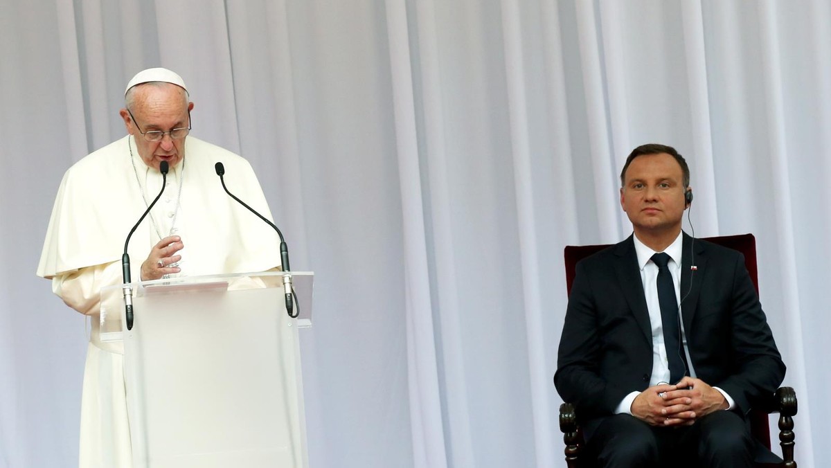 Andrzej Duda, papież Franciszek