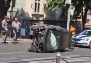 Saobraćajna nesreća u Beogradu u Francuskoj ulici