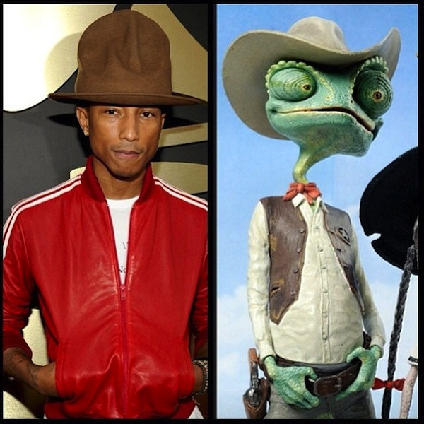 Pharrell Williams i jego kapelusz na Grammy 2014 - najlepsze memy