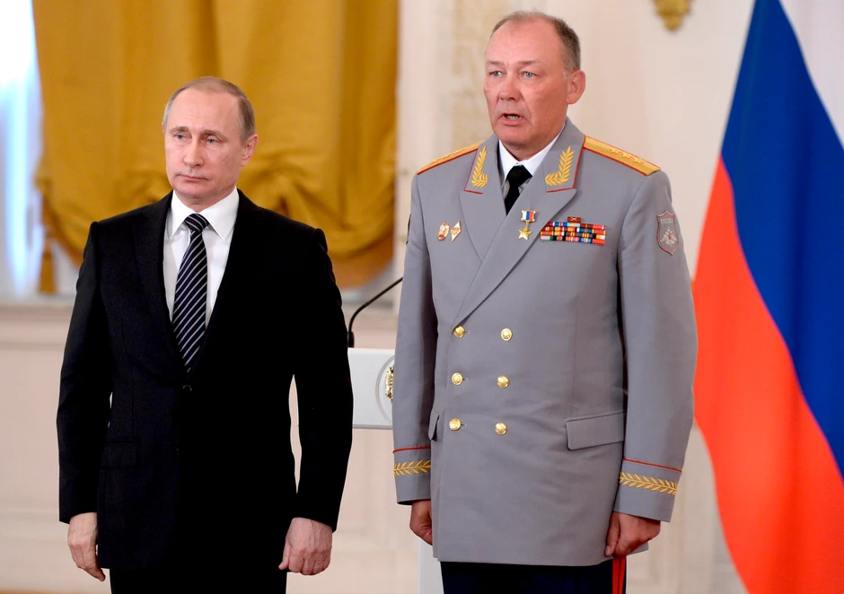 Vladimir Putin i Aleksander Dvornikov 