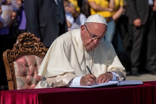 Papież Franciszek przyjął na audiencji osobistość nr Dwa Patriarchatu Moskiewskiego