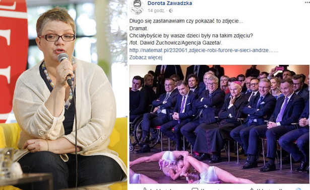 Superniania o występie małych gimnastyczek przed prezydentem Dudą: Dramat